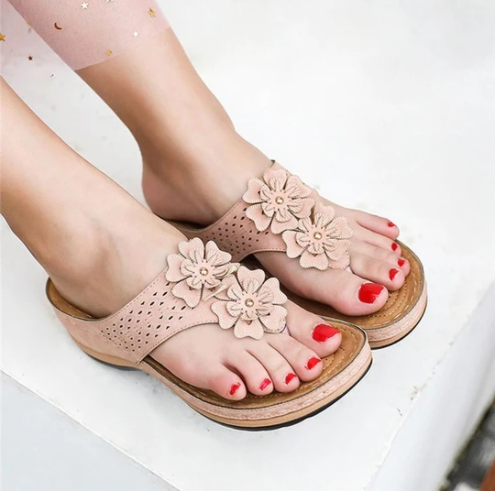 Flower Platform Casual Women's Sandals