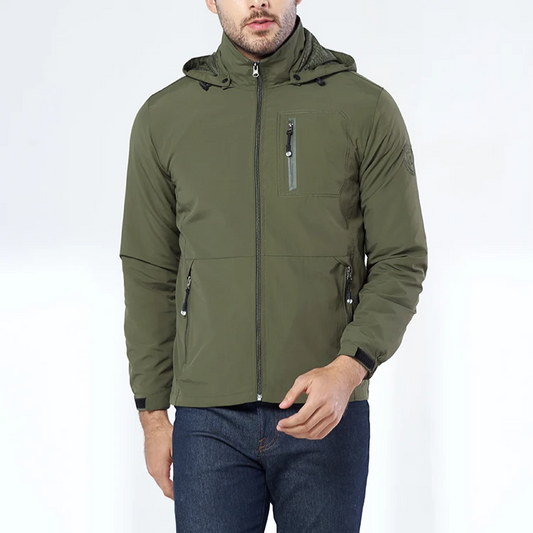 Men's mackintosh Waterproof Lightweight with hood and pockets