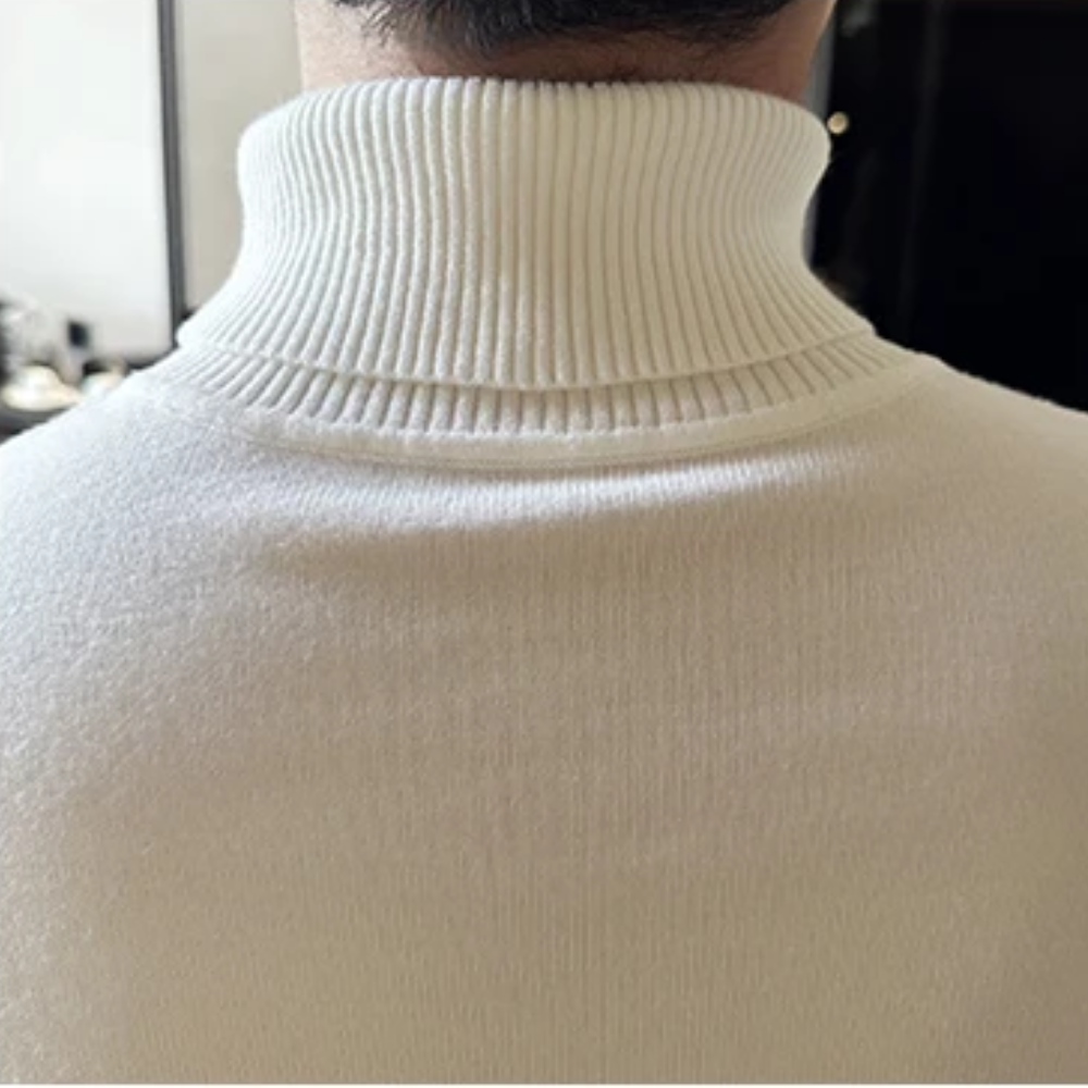 Comfortable fit Turtleneck jumper men