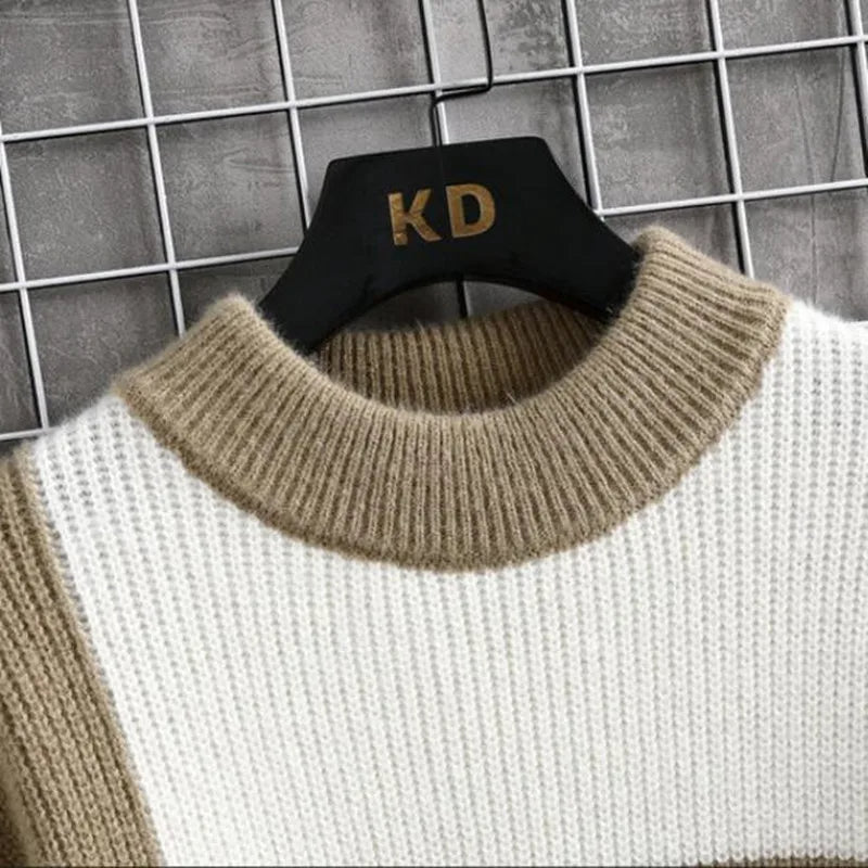 Fashionable Knitted Sweater