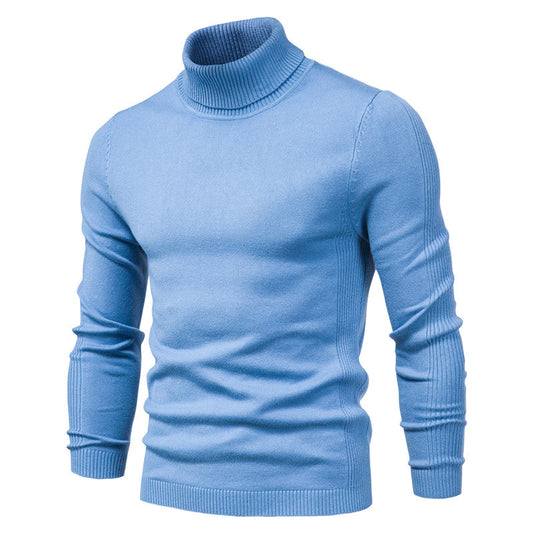 Men's Turtleneck Basic Cashmere Base Sweater