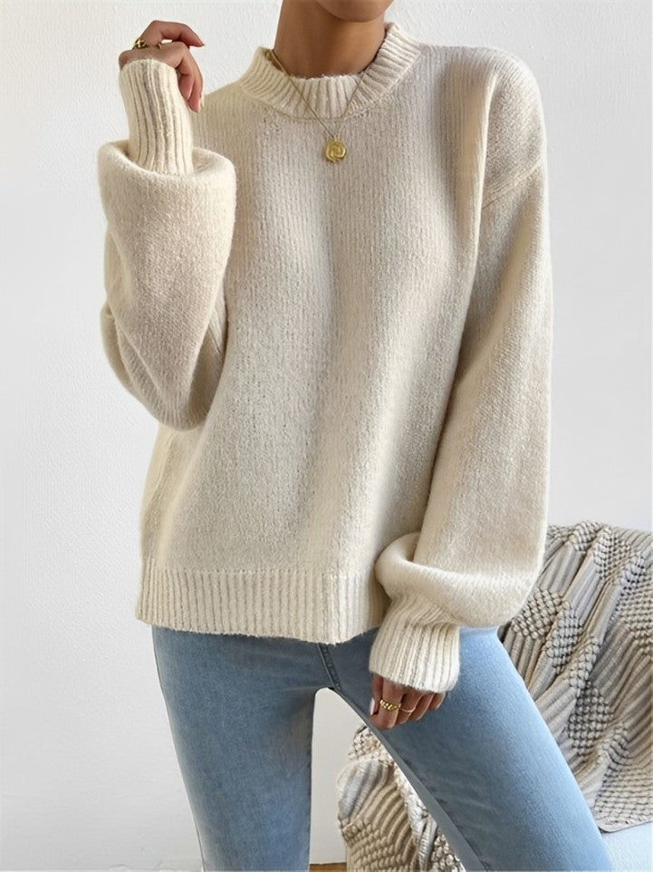 Women - Knitted Jumper - Cozy & Warm Knitwear - Stylish Winter Essential for Comfort and Fashion