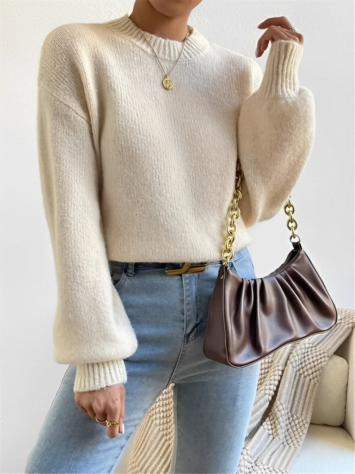 Women - Knitted Jumper - Cozy & Warm Knitwear - Stylish Winter Essential for Comfort and Fashion