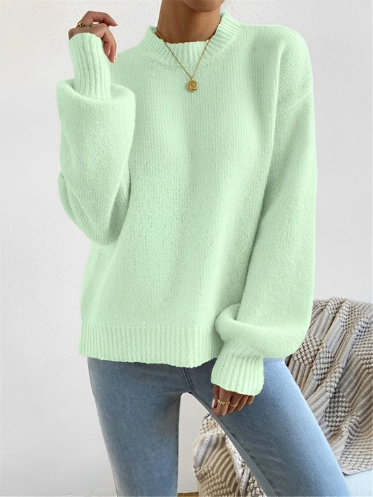 Women - Knitted Jumper - Cozy & Warm Knitwear - Stylish Winter Essential for Comfort and Fashion