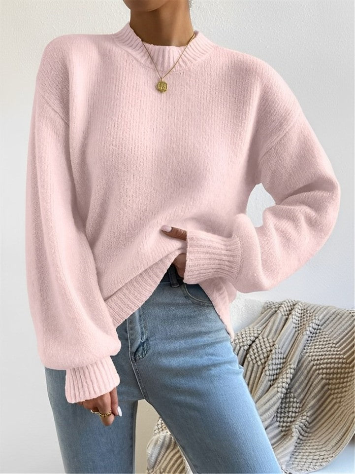 Women - Knitted Jumper - Cozy & Warm Knitwear - Stylish Winter Essential for Comfort and Fashion