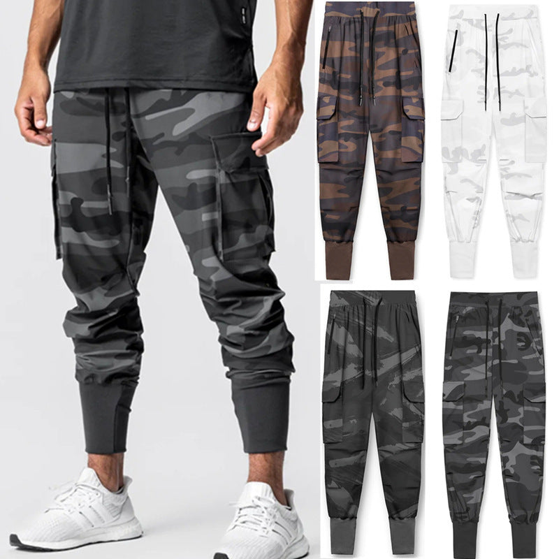 Men - Sweatpants - Comfortable Breathable Camouflage - Trendy Casual Wear