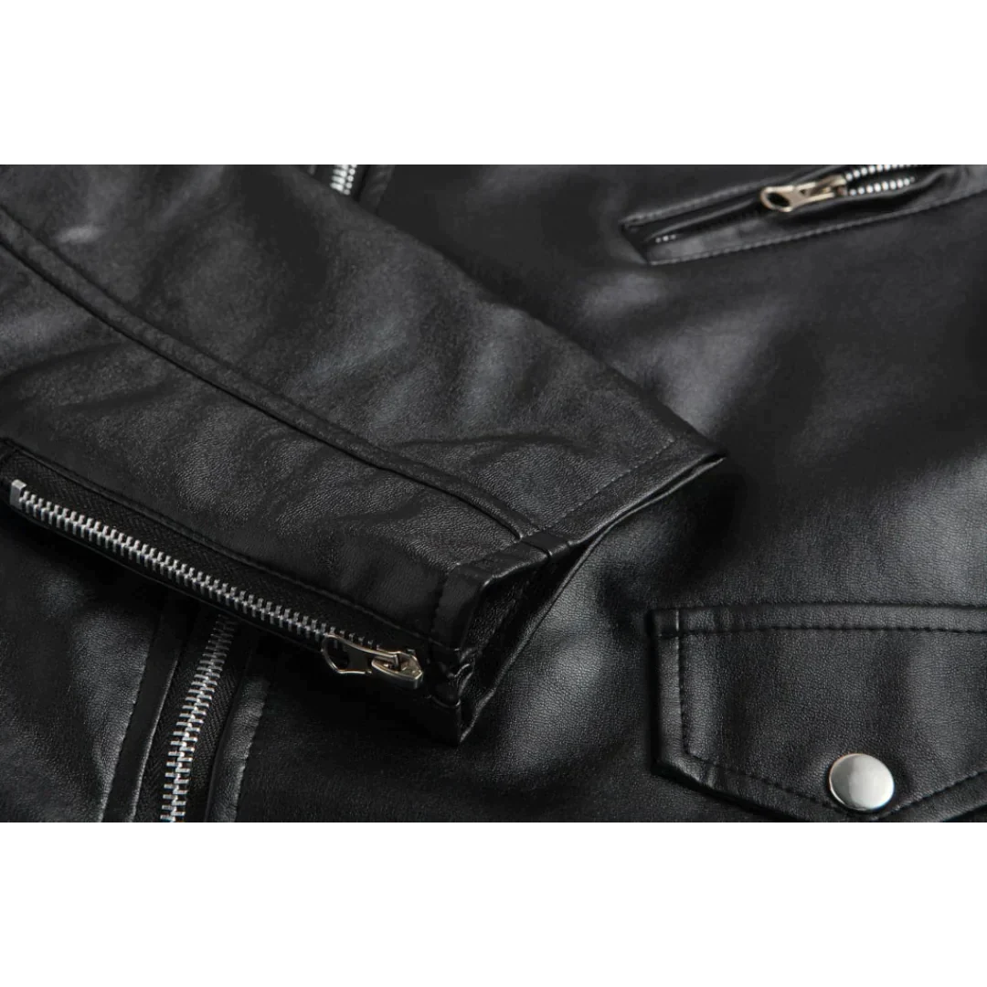 Men's leather jacket