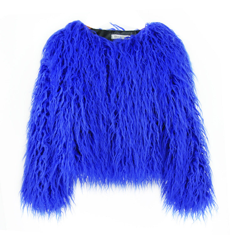 Women - Boho Faux Fur Coat - Cozy & Stylish - Perfect for Layering