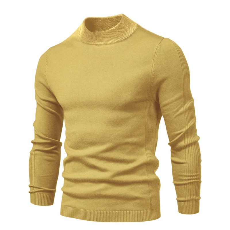 Fashionable slim fit knitted jumper