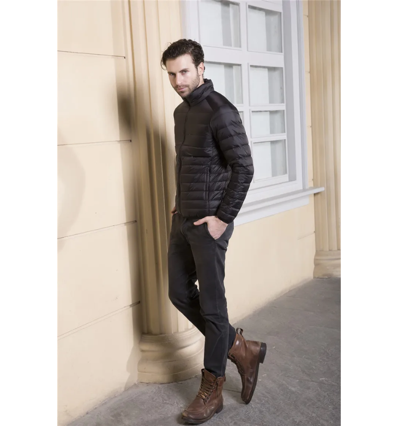 Men's Casual quilted transition jacket