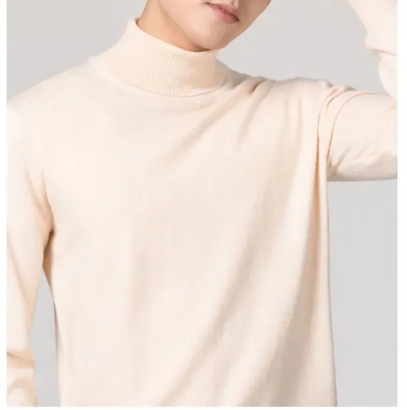 Cosy turtleneck jumper in fine knit