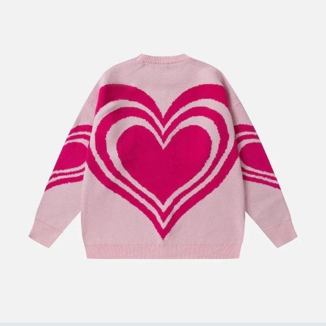 Sweater with a brave heart