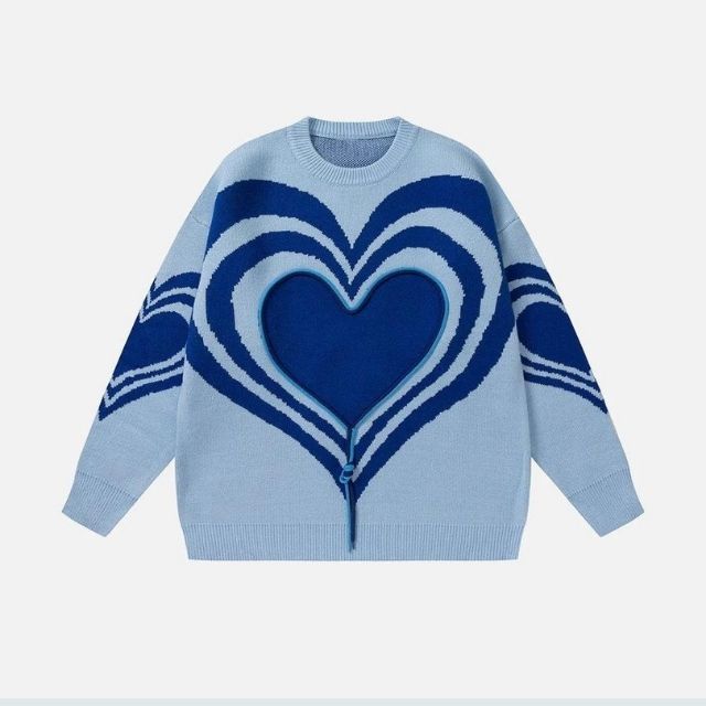 Sweater with a brave heart