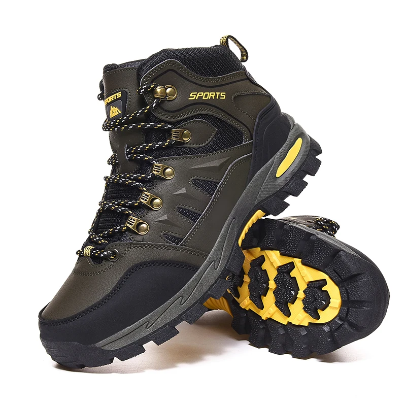 Hiking Shoes Men Non-slip Waterproof Outdoor Trekking