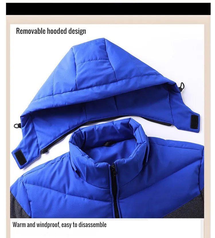 Comfy hooded winter jacket