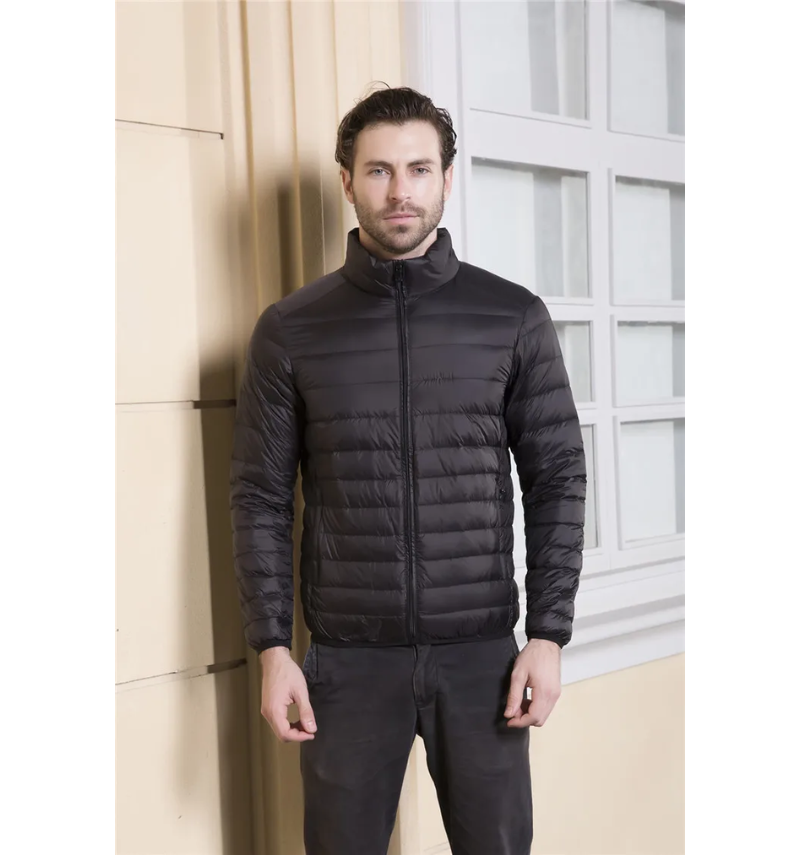 Men's Casual quilted transition jacket