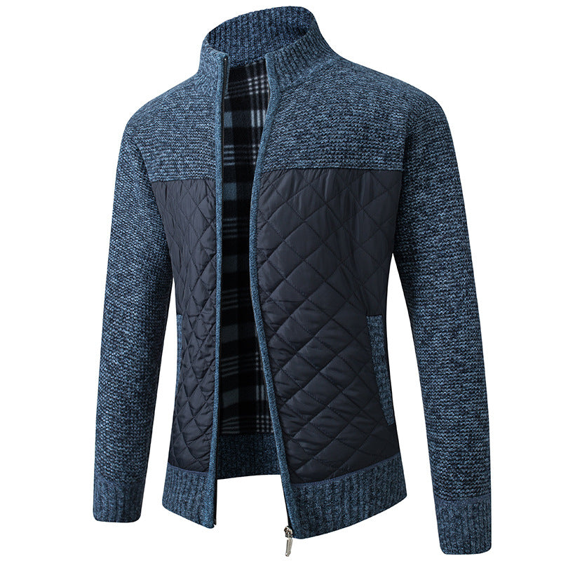 Men's knitted jacket