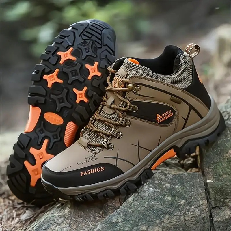 Shoes Men Waterproof Non-slip Outdoor Trekking