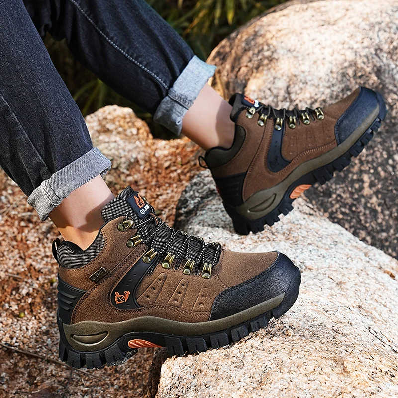 Hiking Shoes Men's Non-slip Waterproof Outdoor Trekking