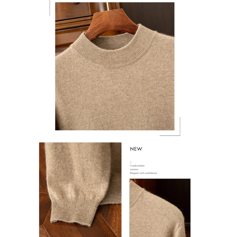 Classic men's jumper with high wearing comfort for every occasion