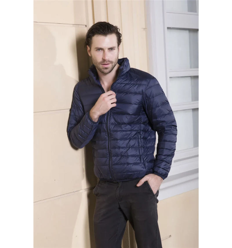 Men's Casual quilted transition jacket