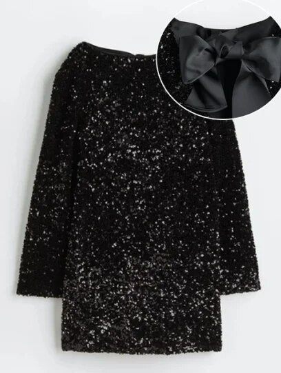 Glittering dress