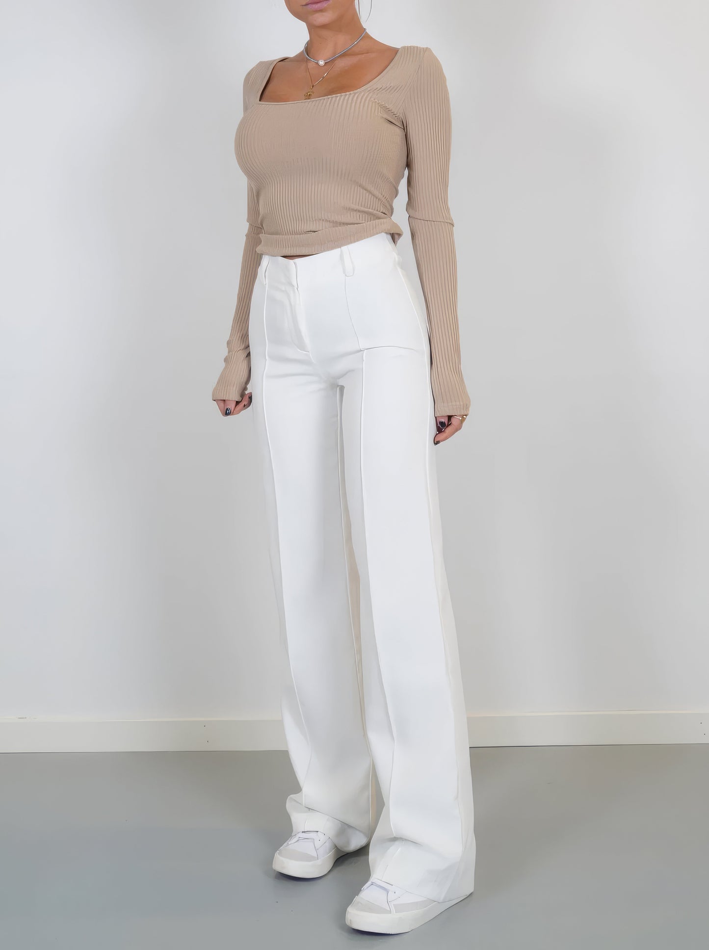 Comfortable wide trousers