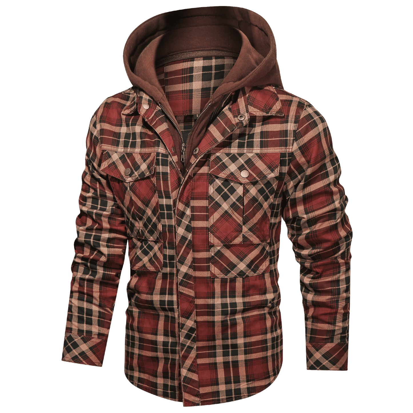 Checked jacket