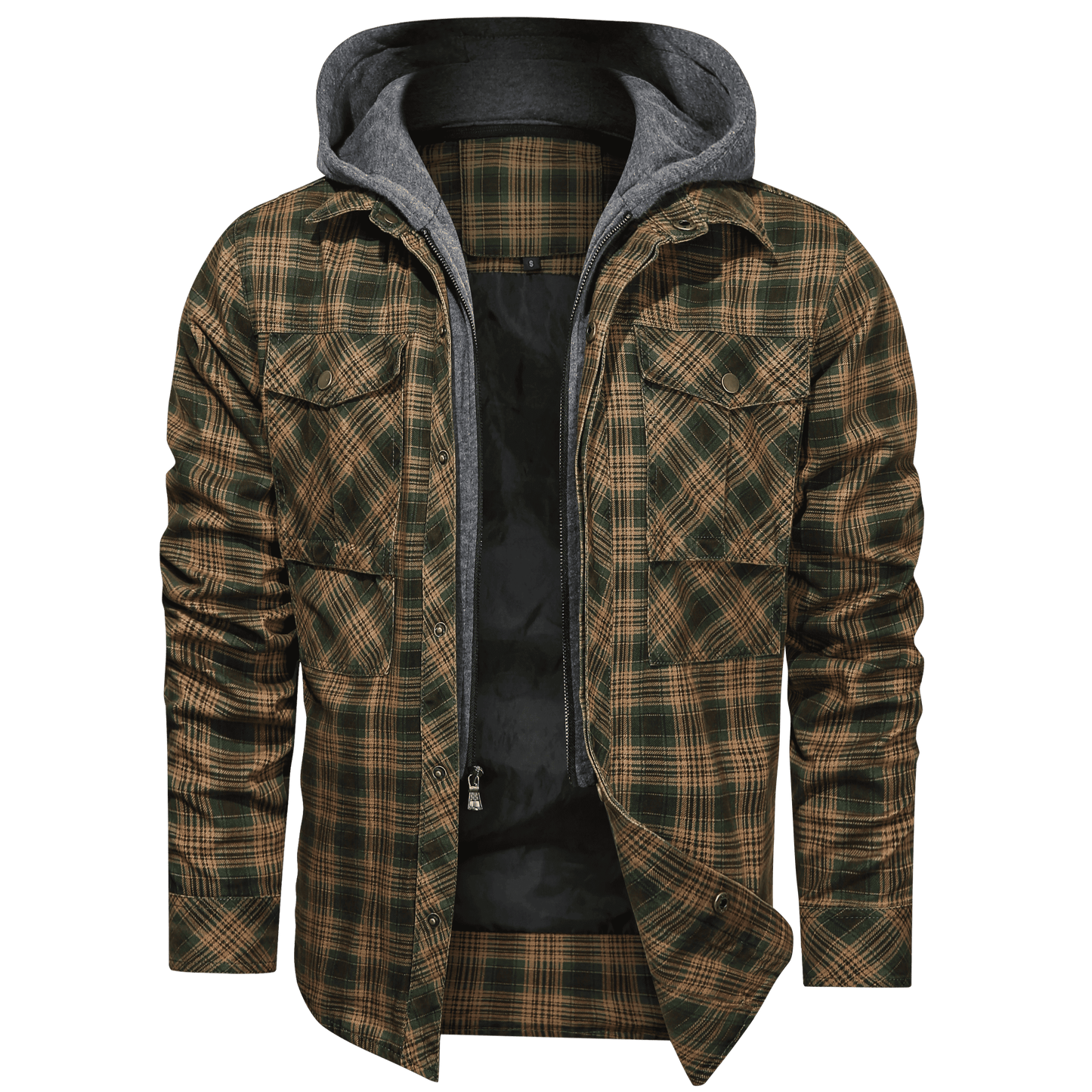 Checked jacket