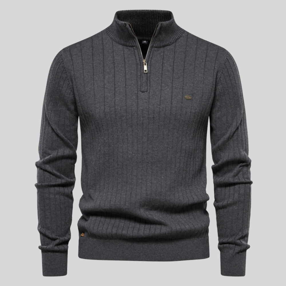 Soft and Warm Ribbed Jumper