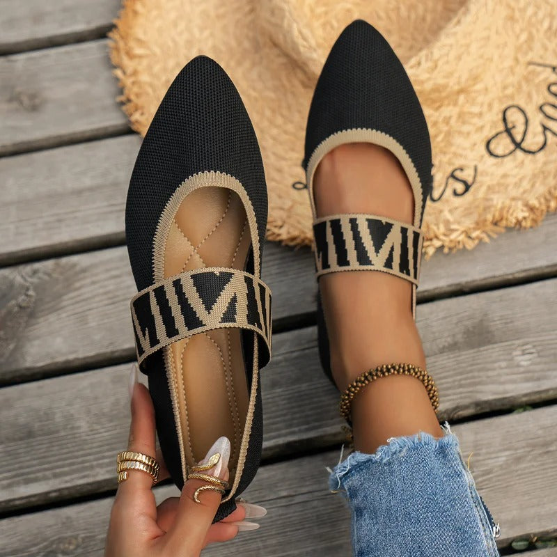 Chic & comfortable pointed flat shoes