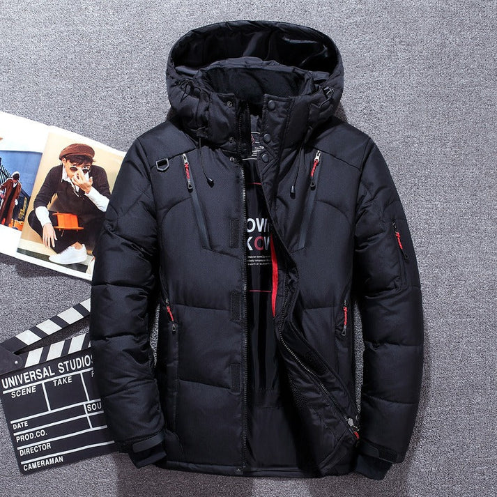 Luxurious down jacket