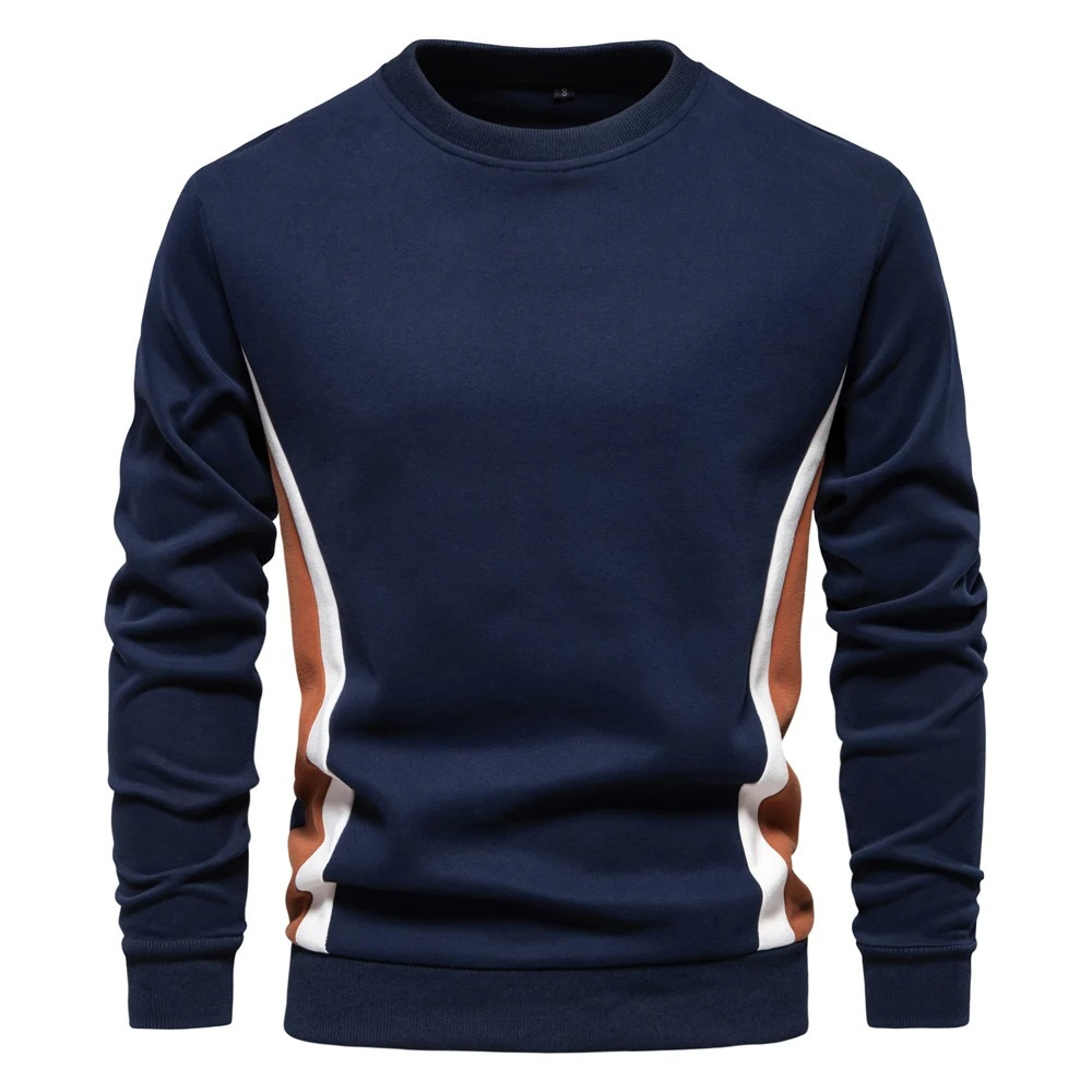 Casual jumper with side stripes