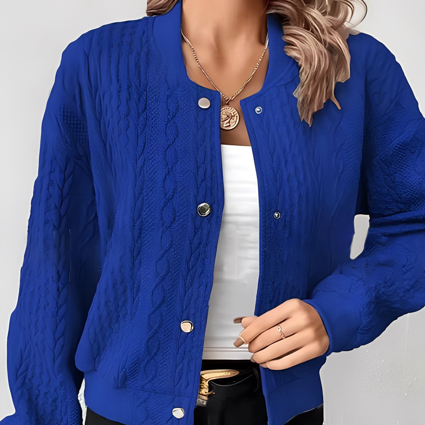 Women - Winter Baseball Jacket - Stylish & Warm - Cold Weather Comfort