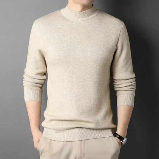 Soft slim fit winter jumper