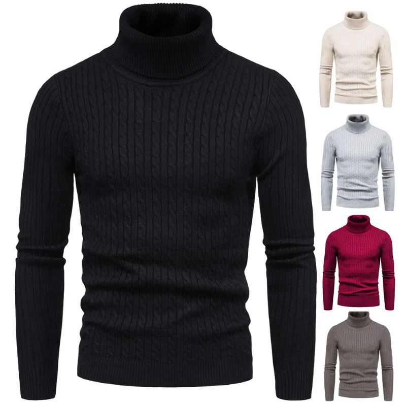 Elegant knitted jumper with high quality material