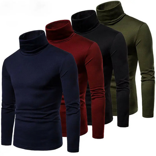 Comfortable turtleneck jumper for everyday and leisure wear