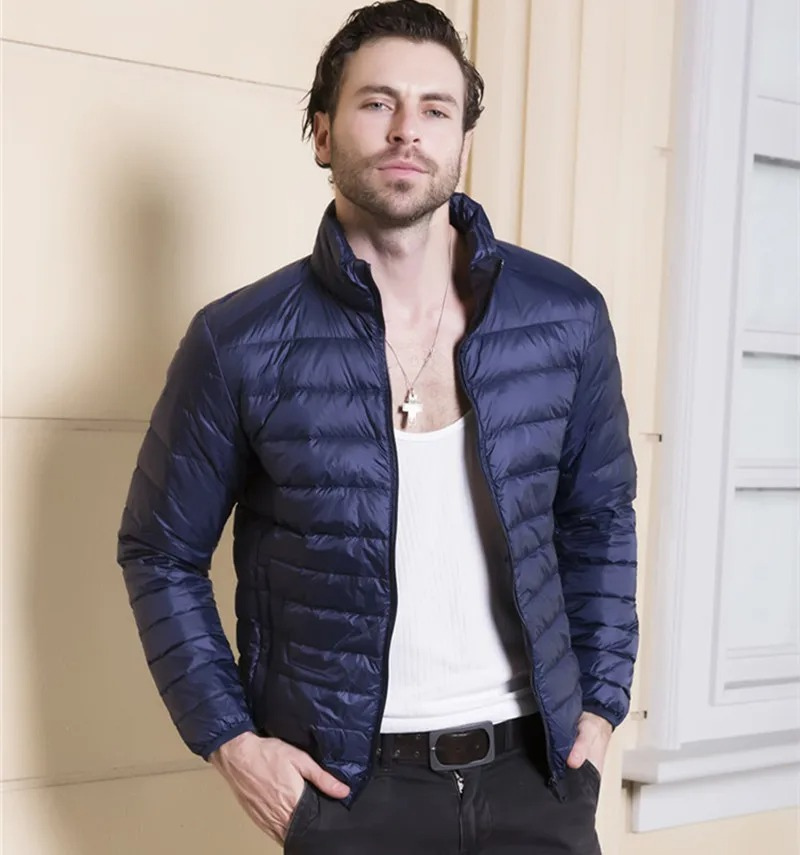 Men's Casual quilted transition jacket