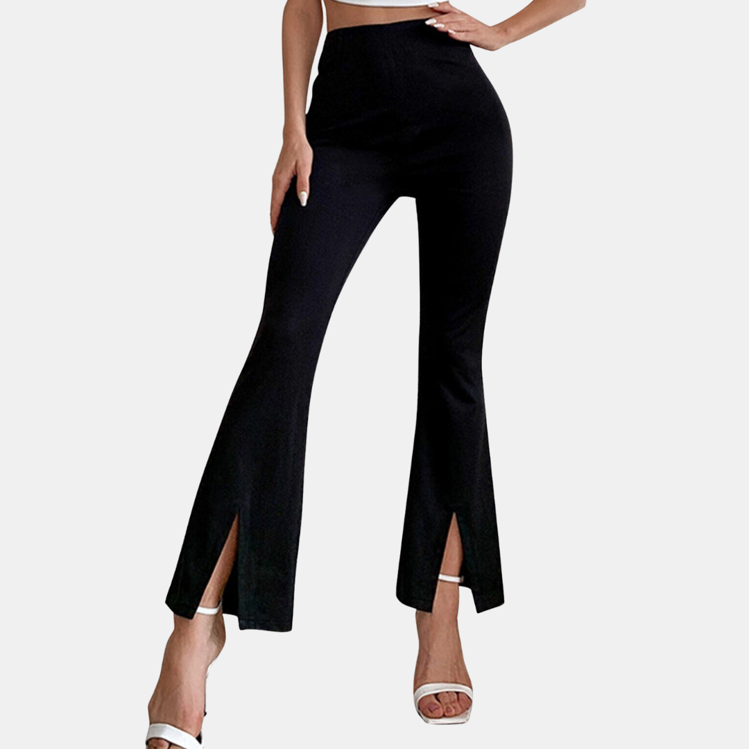 Stylish flared trousers