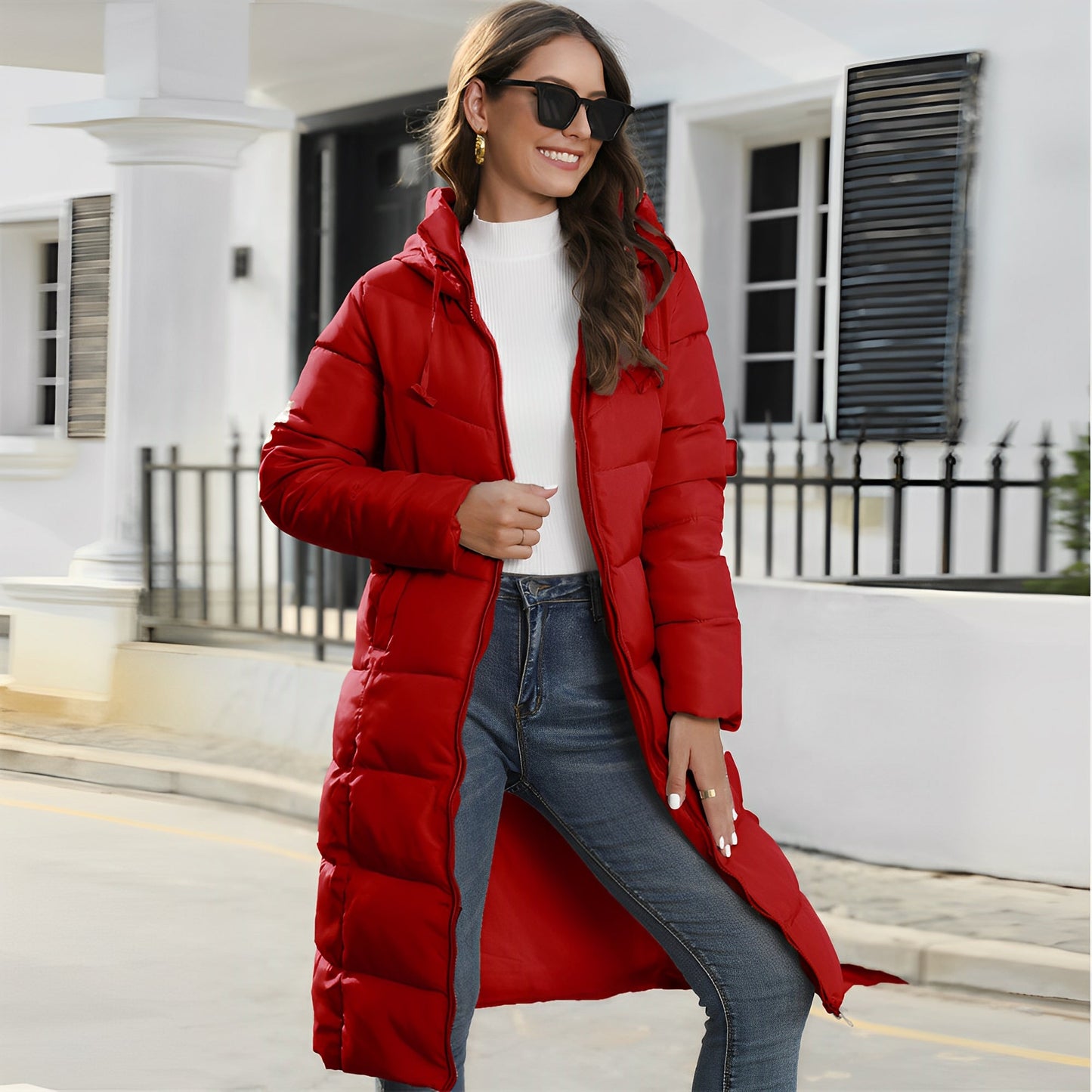 Women's Padded Jacket - Cotton Slim Fit - Stylish & Comfortable Outerwear for Every Season