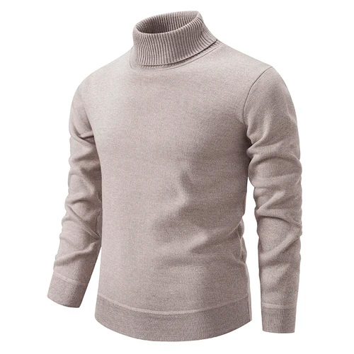 Classic knitted jumper turtleneck jumper men