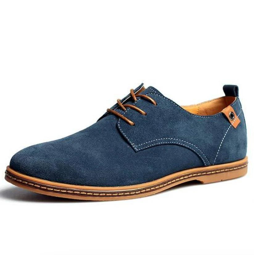 Men's suede shoes