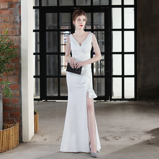 Bridal Long Braces Slim Toast Clothing