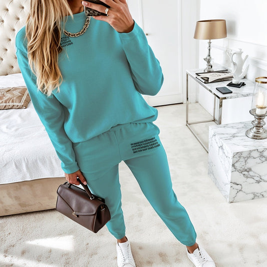 Women - 2-Piece Tracksuit - Soft & Comfortable Fabric - Stylish Athleisure Set for Everyday Wear