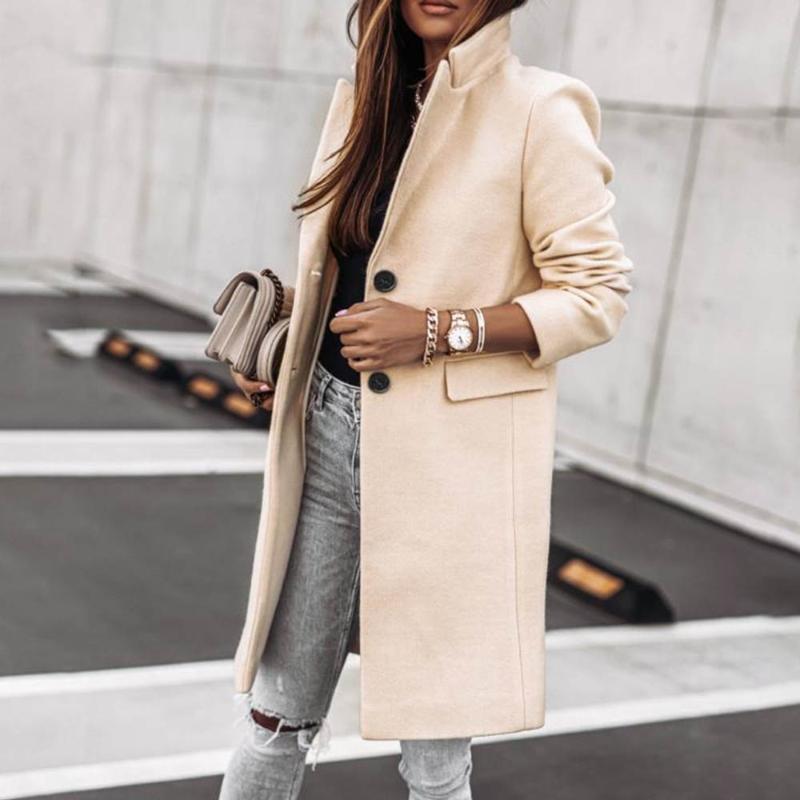 Soft and elegant winter coat