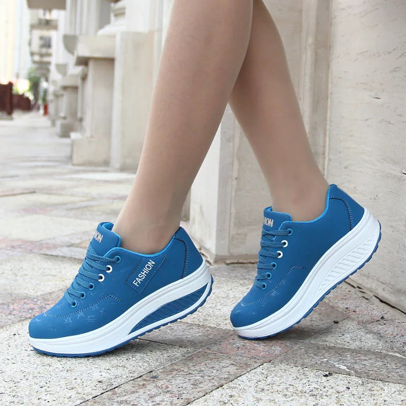 Platform sneakers for women