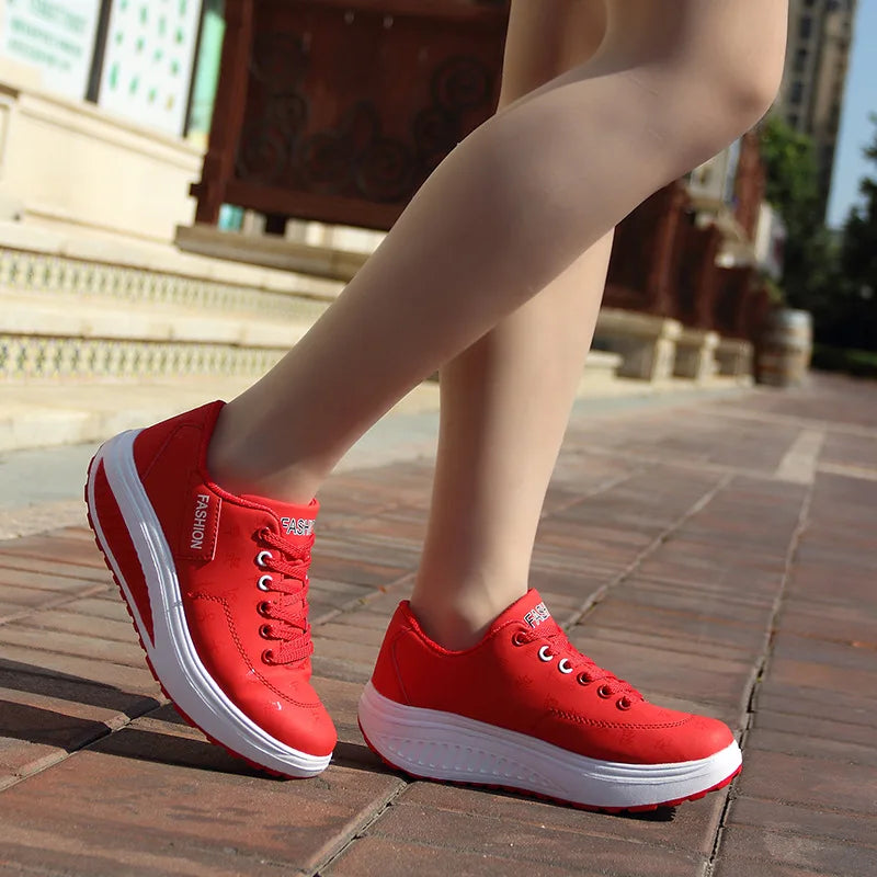 Platform sneakers for women