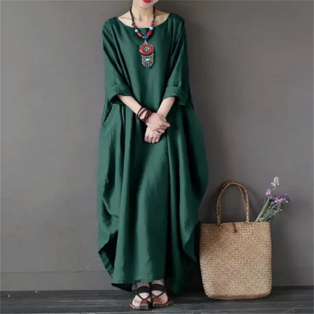 Long cotton dress