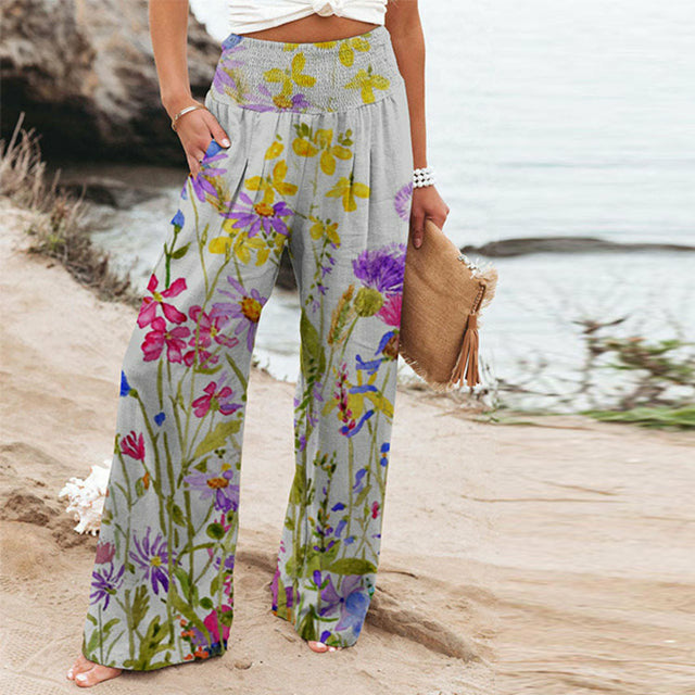 STYLISH FLOWER PANTS