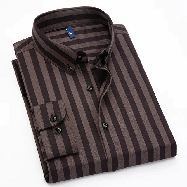 Vertical stripe shirt